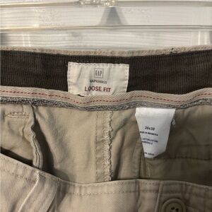 GAP Men's Loose Fit Khakis